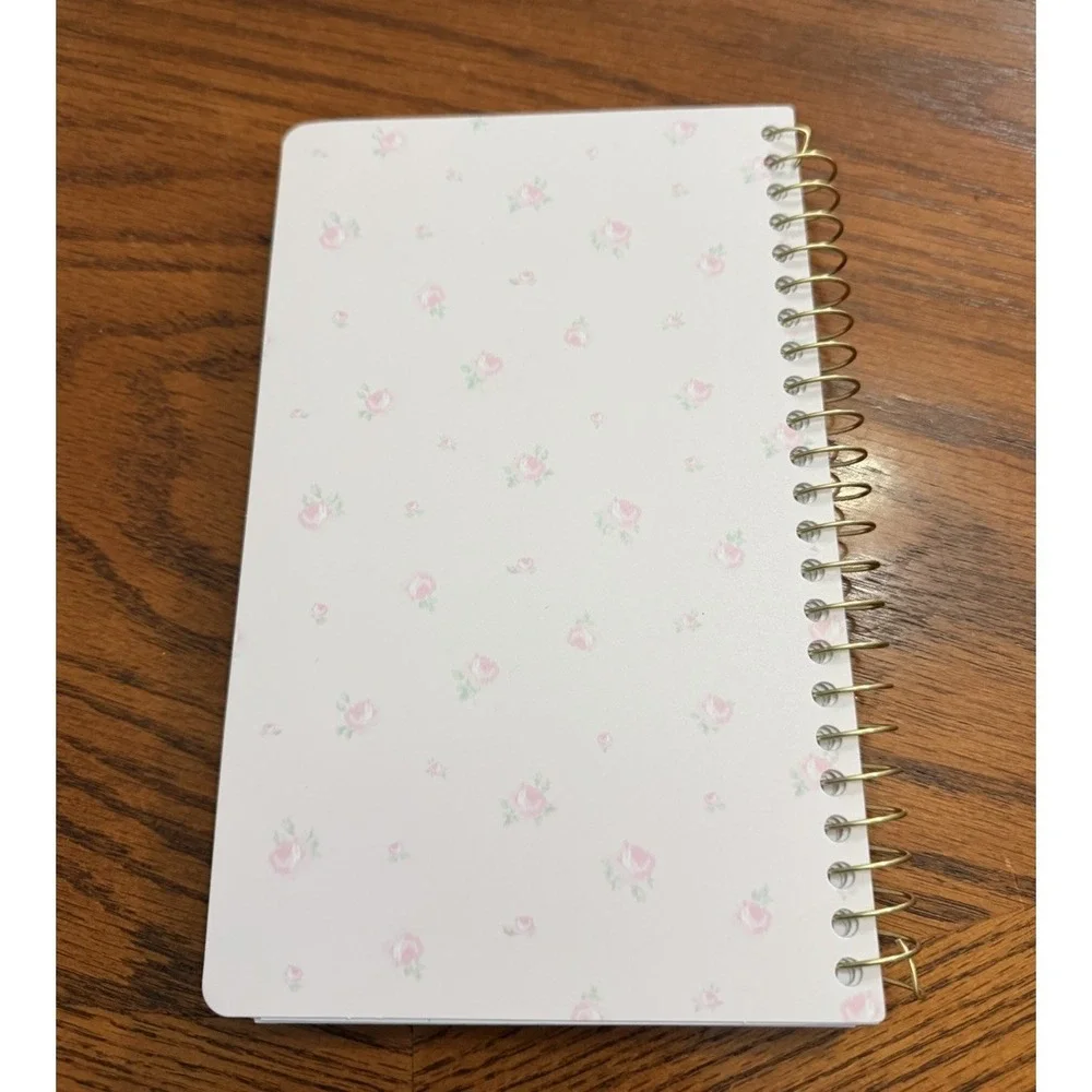 LoveShackFancy x Target Weekly Monthly Student School Planner Floral Ditsy Pink